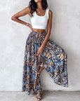 Layali™ | Pantalon Taille Haute Aérien aux Motifs Uniques