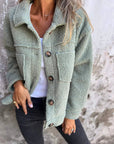 Dion™ | Manteau en Laine Court avec Revers