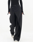 Maddalena™ | Pantalon Baggy Asymétrique
