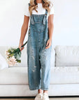 Rosemary™ | Denim Overalls in Losse Pasvorm
