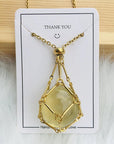 Jewelance™ - Pendentif Cristal Ajustable | Portez Votre Énergie avec Style