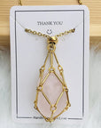 Jewelance™ - Pendentif Cristal Ajustable | Portez Votre Énergie avec Style