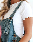 Rosemary™ | Denim Overalls in Losse Pasvorm