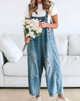 Rosemary™ | Denim Overalls in Losse Pasvorm