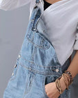 Demi™ | Denim Tuinbroekjurk
