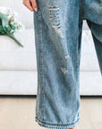 Rosemary™ | Denim Overalls in Losse Pasvorm