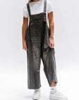 Rosemary™ | Denim Overalls in Losse Pasvorm