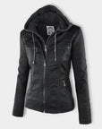 Zara™ | Veste en Cuir Végan