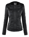 Zara™ | Veste en Cuir Végan
