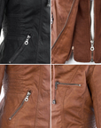 Zara™ | Veste en Cuir Végan