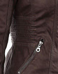 Zara™ | Veste en Cuir Végan