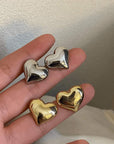 Boucles d'oreilles Bebe en Forme de Cœur