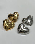 Boucles d'oreilles Bebe en Forme de Cœur