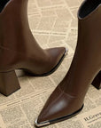 Selin™ | Talons en cuir confortables pour femme
