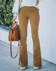 Selena™ | Pantalon Évasé Taille Haute pour Femme