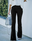 Selena™ | Pantalon Évasé Taille Haute pour Femme