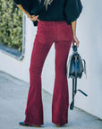 Selena™ | Pantalon Évasé Taille Haute pour Femme