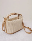 Maribelle™ | Sac à Main en Paille Tressée – Élégance Estivale