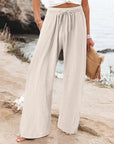 Yasira™ | Pantalon en Lin Linéaire et Aéré