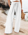Yasira™ | Pantalon en Lin Linéaire et Aéré