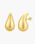 Boucles d'oreilles Hailey – Élégance intemporelle avec finition en or 14 carats