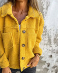 Dion™ | Manteau en Laine Court avec Revers