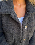 Dion™ | Manteau en Laine Court avec Revers
