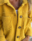 Dion™ | Manteau en Laine Court avec Revers