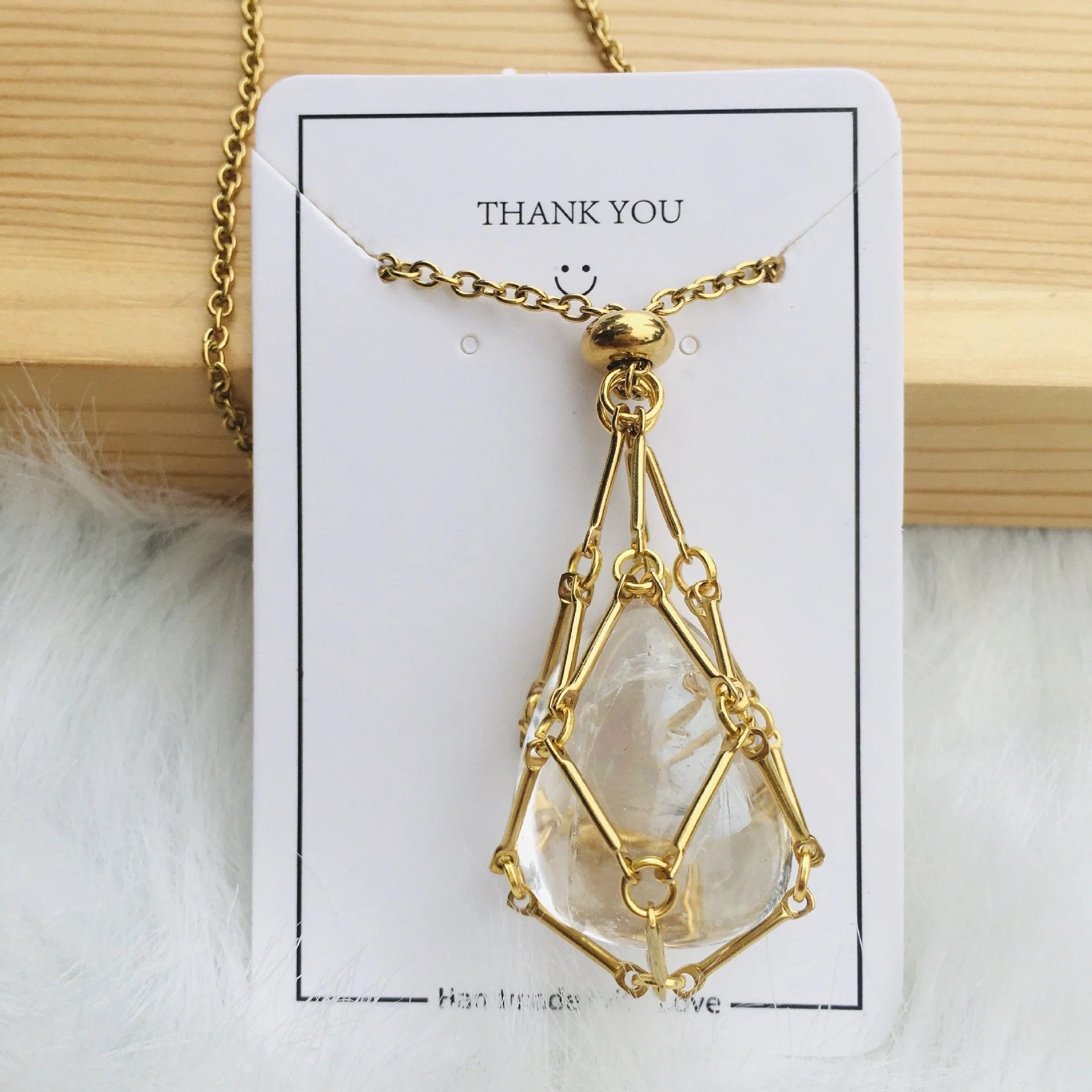Jewelance™ - Pendentif Cristal Ajustable | Portez Votre Énergie avec Style