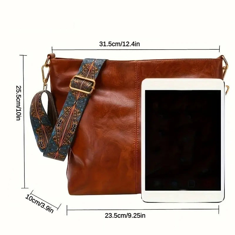 Zahira™ Leren Tas | Marokkaanse Charme en Moderne Functionaliteit