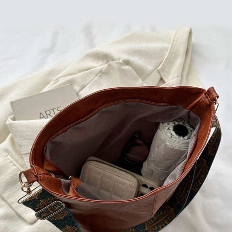 Zahira™ Leren Tas | Marokkaanse Charme en Moderne Functionaliteit