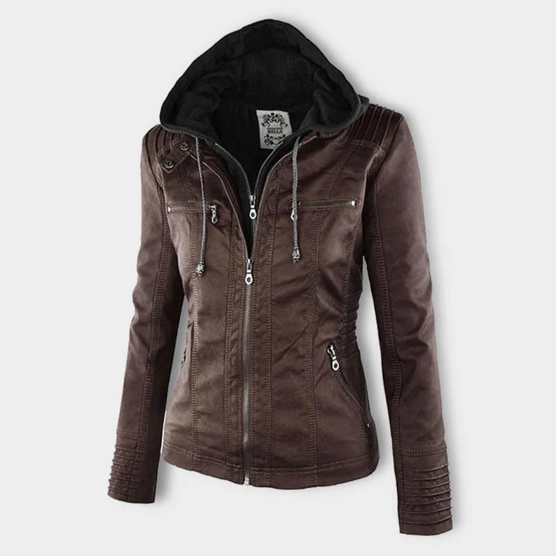 Zara™ | Veste en Cuir Végan