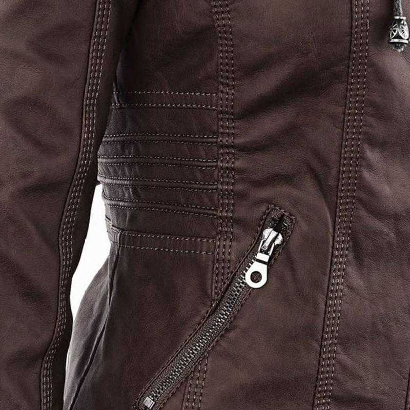 Zara™ | Veste en Cuir Végan
