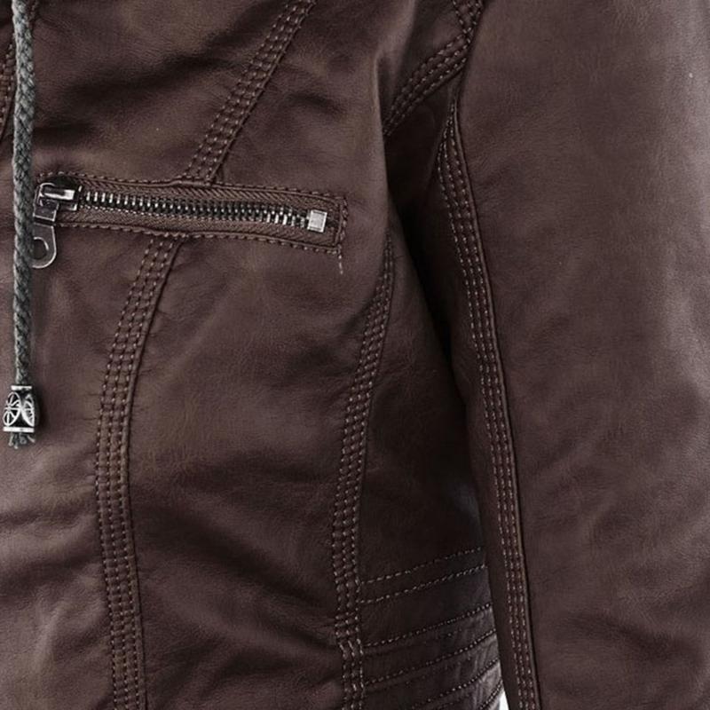 Zara™ | Veste en Cuir Végan