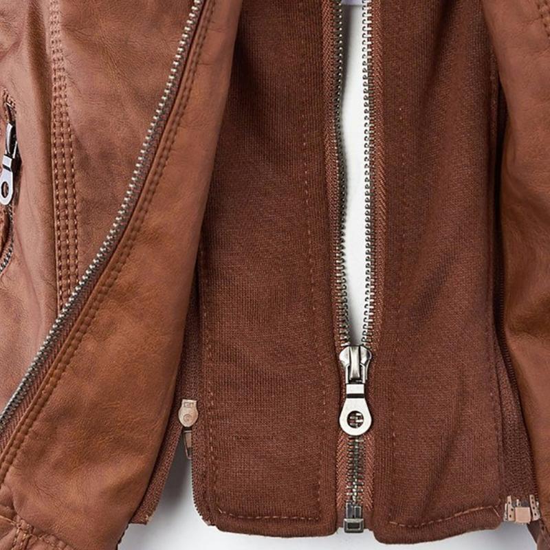 Zara™ | Veste en Cuir Végan