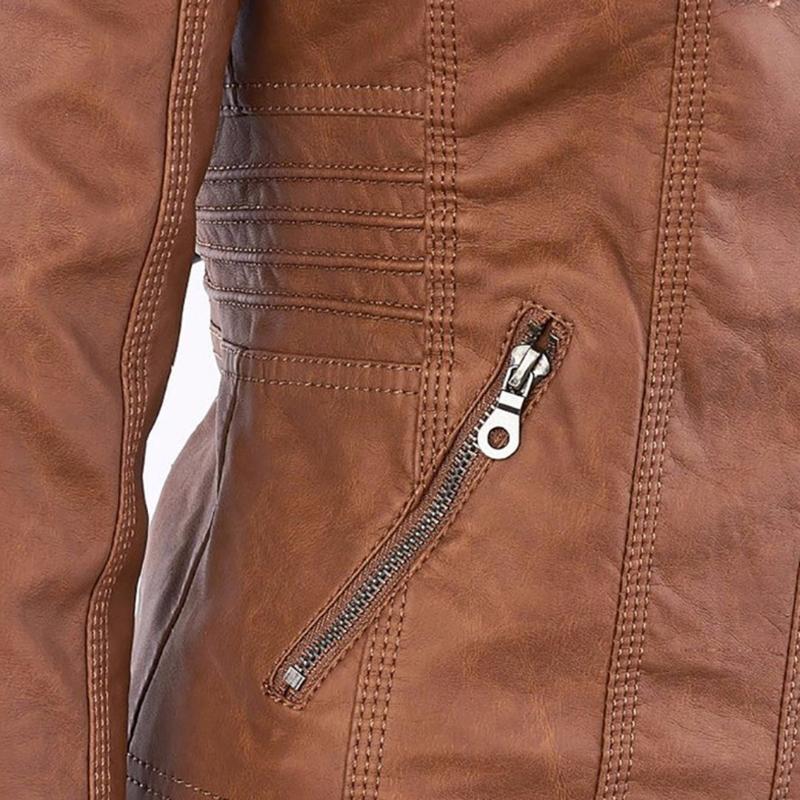 Zara™ | Veste en Cuir Végan