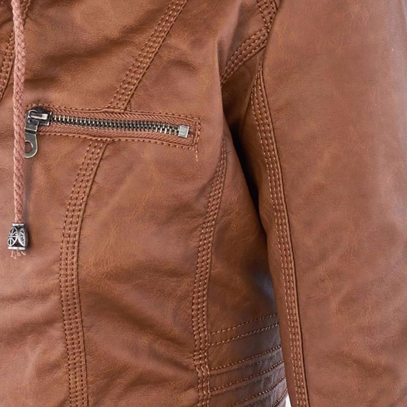Zara™ | Veste en Cuir Végan