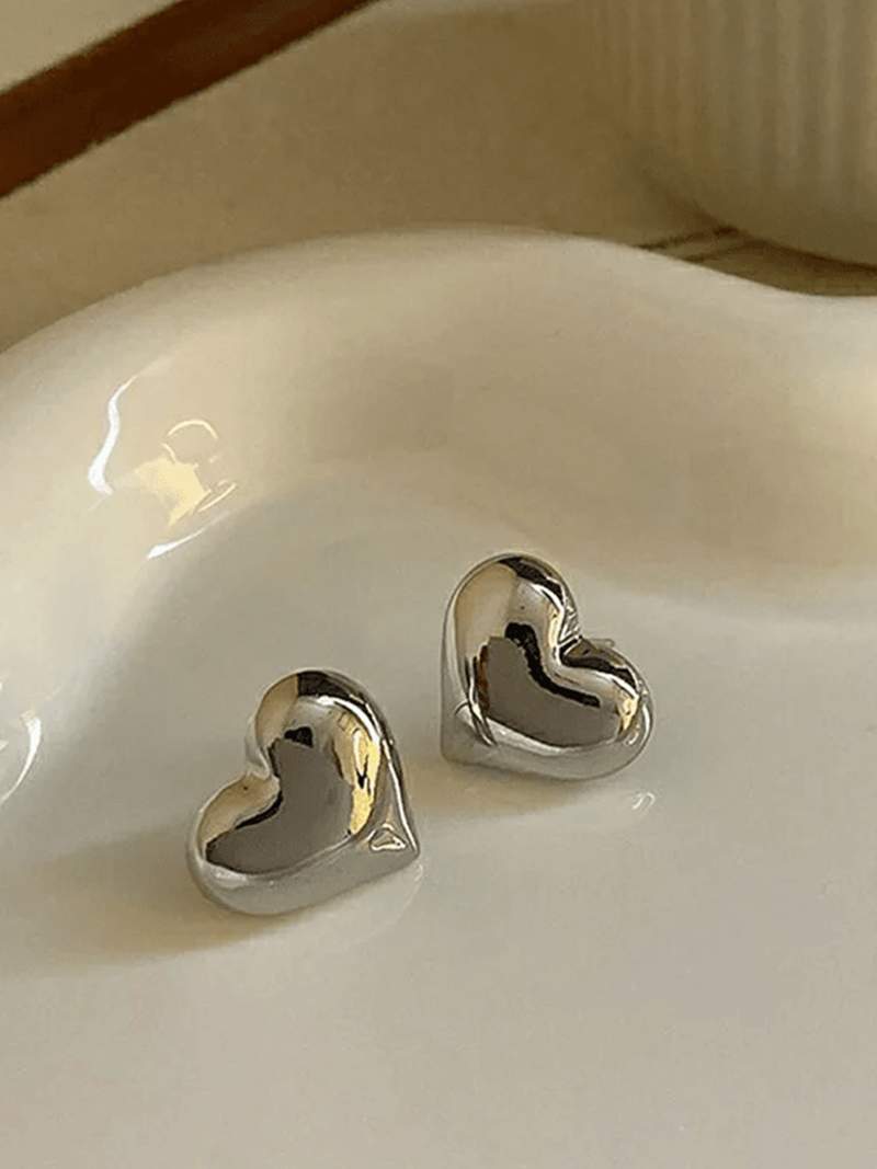 Boucles d&#39;oreilles Bebe en Forme de Cœur