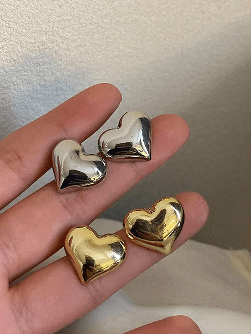 Boucles d&#39;oreilles Bebe en Forme de Cœur