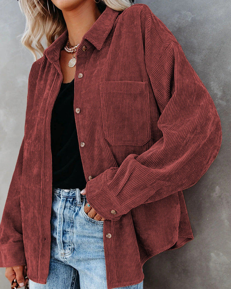 Bella™ | Chemise vintage en velours